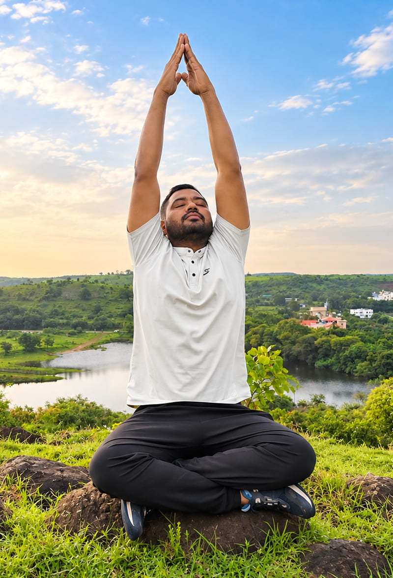 Sagar Shewale - OMLAM Yoga and Fitness Coach